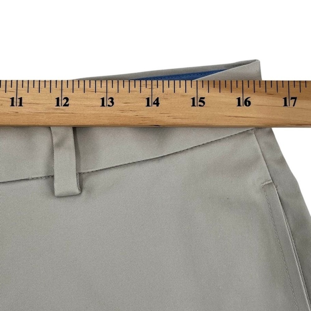 Brooks Brothers Clark Advantage Chino Pants Khaki Tan Mens 33x30* Stretch Cotton - Picture 5 of 9